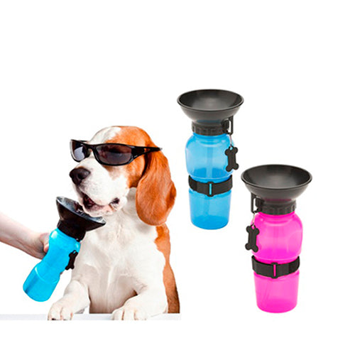 Botella de agua portátil para mascotas